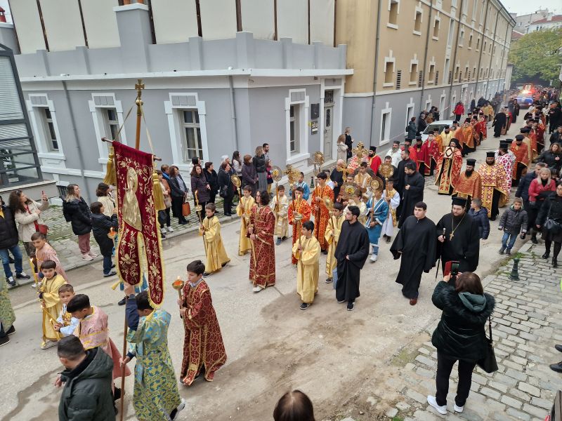 Η εορτή της Αγίας Βαρβάρας στη Δράμα